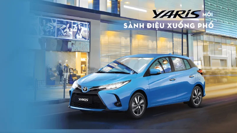 Kiem tra ky thuat xe Toyota Yaris truoc khi giao cho khach hang tai Toyota Thanh Xuan
