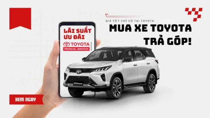Thẻ ALT: Xe Toyota Fortuner 2026 tra gop lai suat thap tai Toyota Thanh Xuan