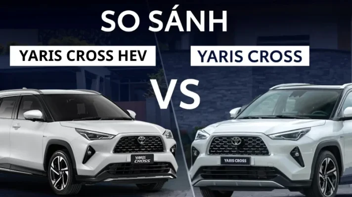 Khac biet dong co Yaris Cross Hybrid va ban thuong