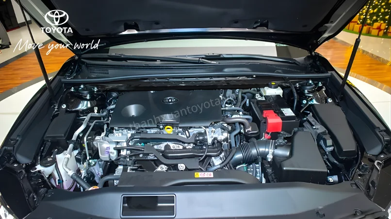Động cơ Hybrid Toyota Camry 2026 tiết kiệm nhiên liệu