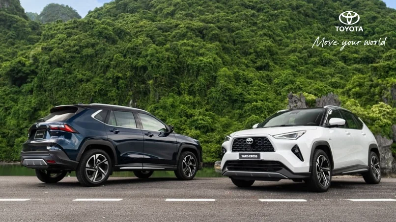 toyota yaris cross hybrid trải nghiệm đô thị