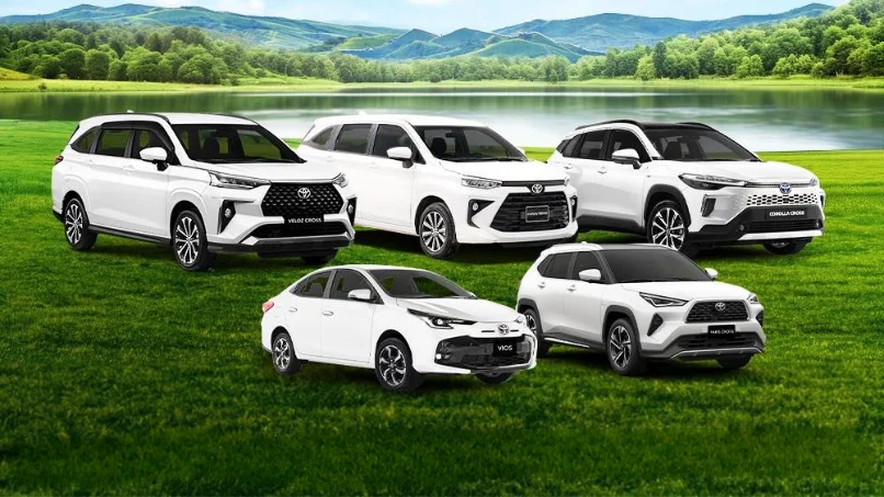 Các mẫu xe Toyota TNGA sẵn sàng tại Toyota Thanh Xuân