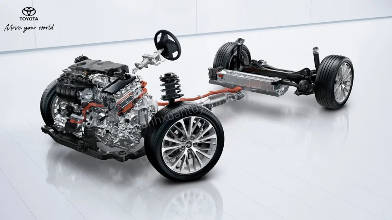 Cấu tạo động cơ Hybrid xe Toyota Camry 2026
