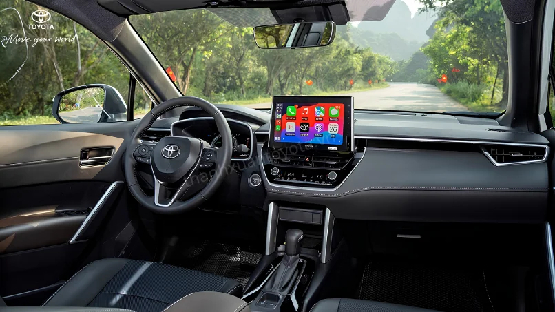 Nội thất Toyota Corolla Cross 2026 – Không gian rộng rãi và công nghệ hiện đại