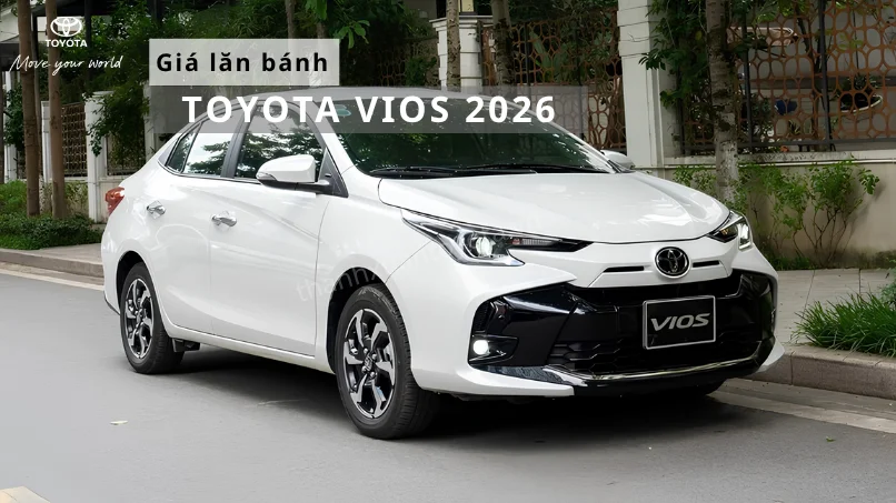 Chi phí lăn bánh Vios 2026 tại Hà Nội