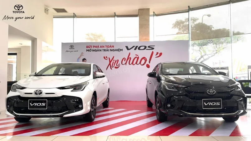 Các phiên bản Toyota Vios 2026 so sánh