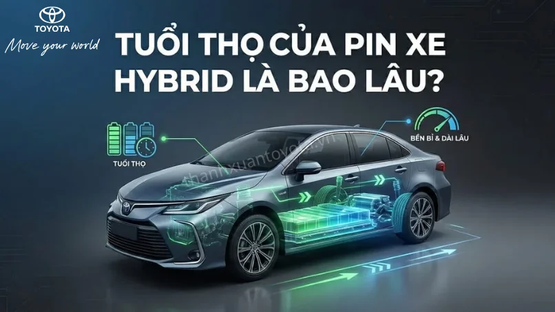 Hệ thống Hybrid Synergy Drive Toyota và nguyên lý hoạt động giúp kéo dài tuổi thọ pin xe Toyota Hybrid