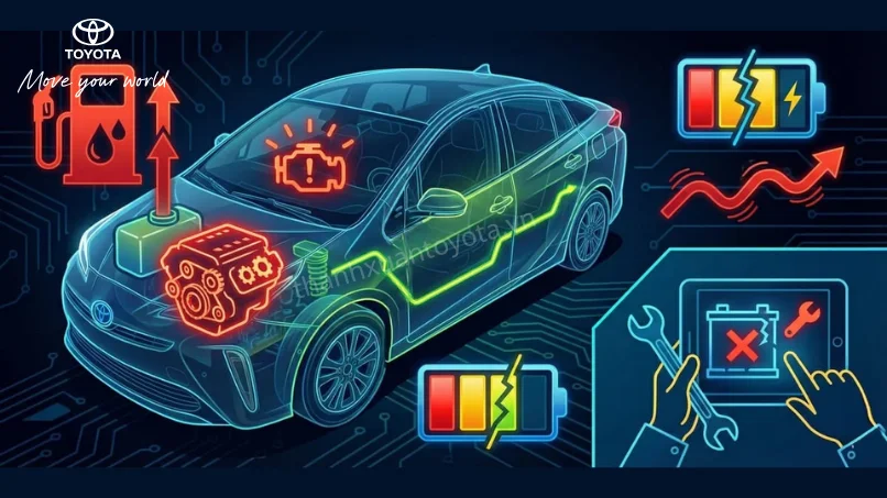 Quy trình kiểm tra và bảo dưỡng hệ thống pin xe Toyota Hybrid tại đại lý chính hãng Toyota Thanh Xuân
