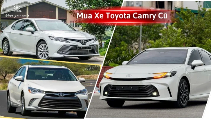mua xe Toyota Camry cũ tại toyota thanh xuân