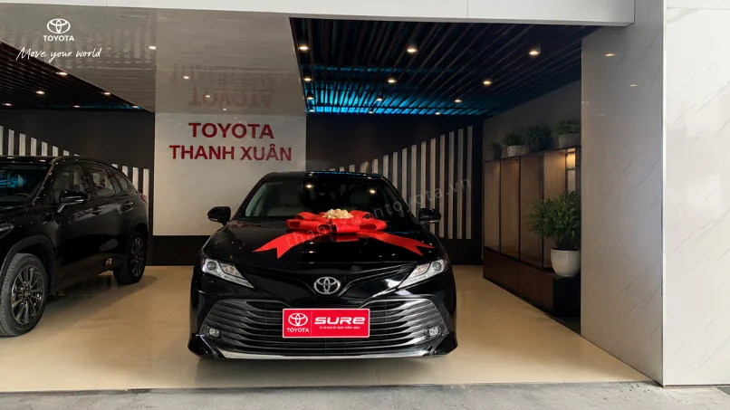 nhận xe Toyota Camry cũ tại Toyota Thanh Xuân