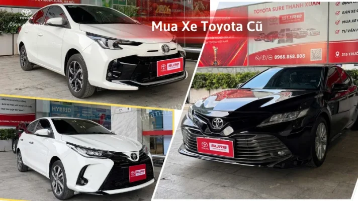 Chi Phí Lăn Bánh Xe Toyota Cũ Trọn Gói Tại Hà Nội