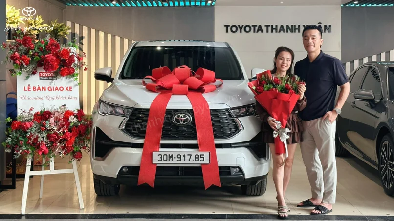 giao xe 7 chỗ tại Toyota Thanh Xuân