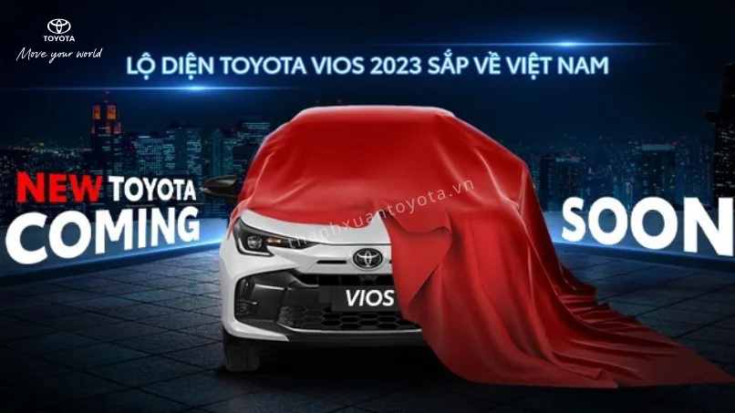 Toyota Vios đời mới 2021-2023 thiết kế hiện đại, an toàn nâng cấp