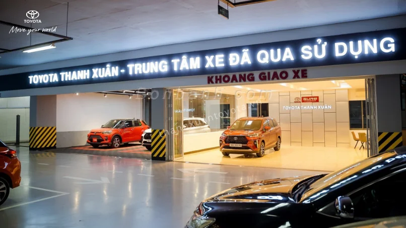 Đại lý Toyota Thanh Xuân - Địa chỉ mua xe Vios cũ chính hãng