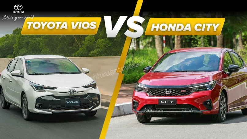 Vios và City đang di chuyển