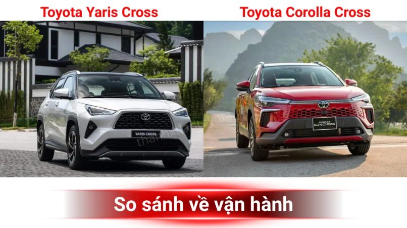 Khả năng vận hành Toyota Yaris Cross Corolla Cross tại Hà Nội