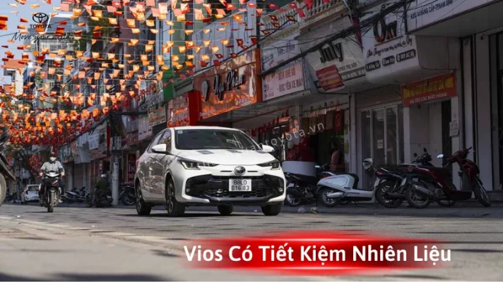 Vios tiết kiệm không khi di chuyển trong nội thành Hà Nội